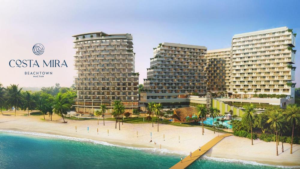 Costa Mira beachfront architectural perspective