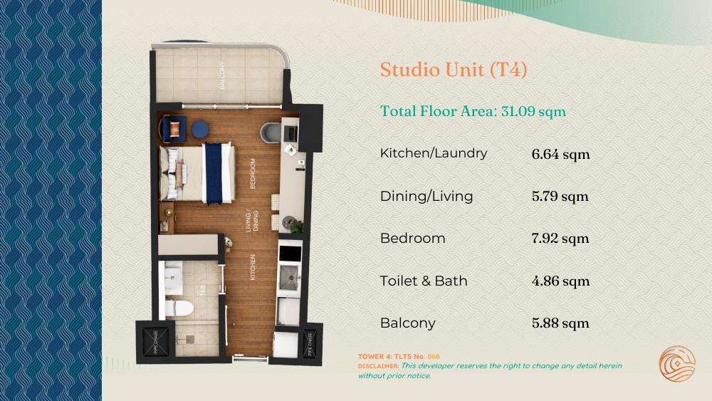Studio floor plan
